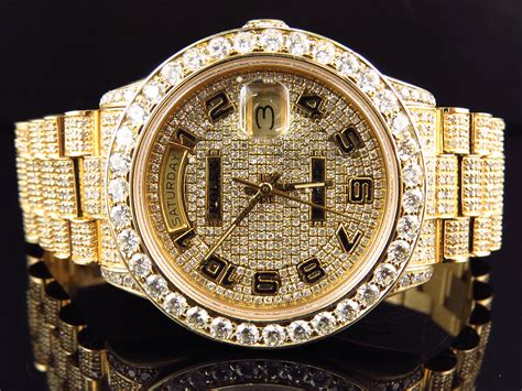 mens diamond rolex watches for sale|rolex full diamond watch price.